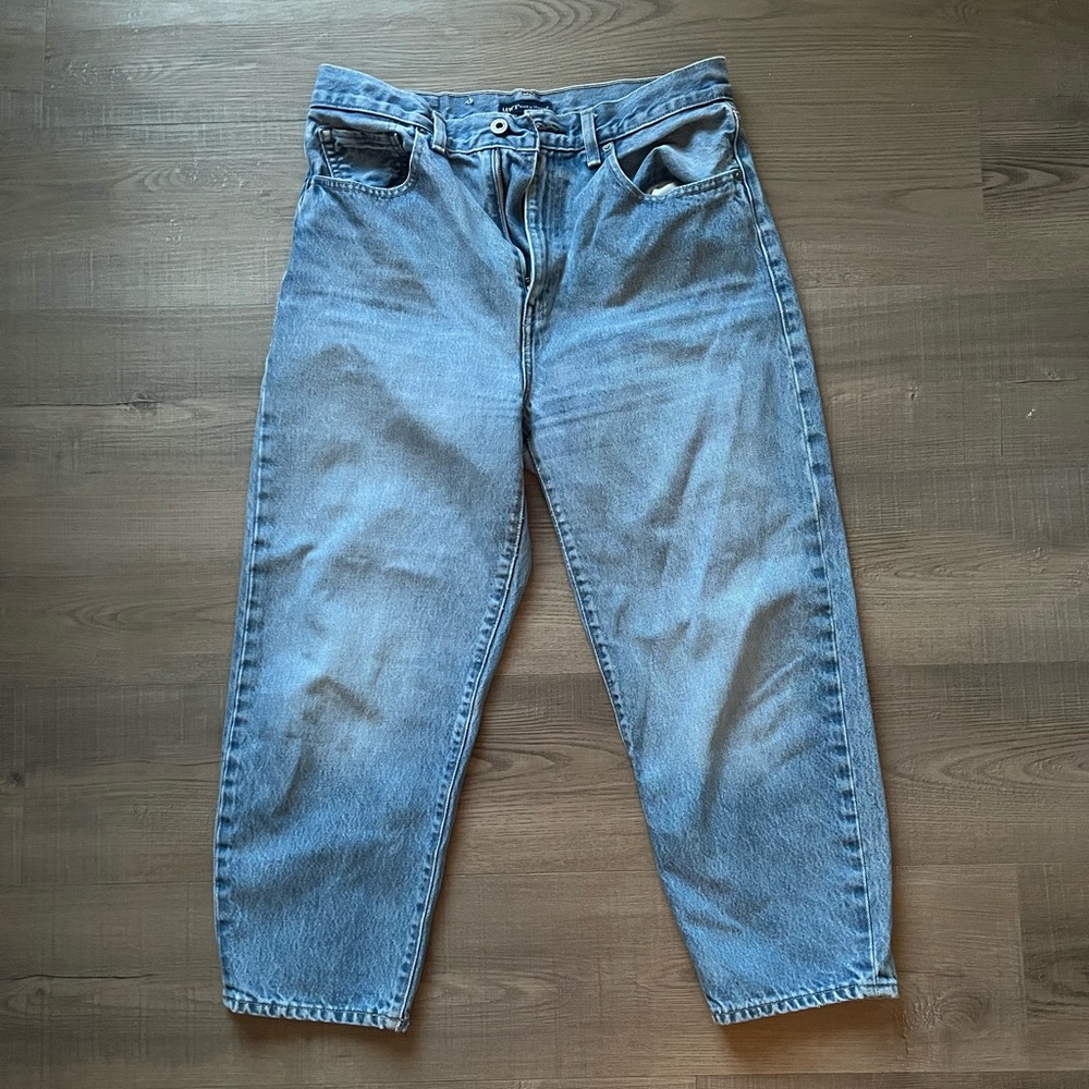 Levi’s Made and Crafted Barrel Crop Jeans